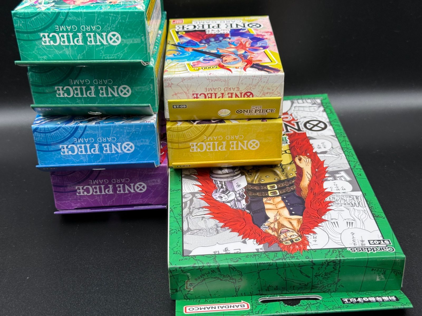 新品未開封】ワンピースカードゲーム スタートデッキ 7点セット - メルカリ