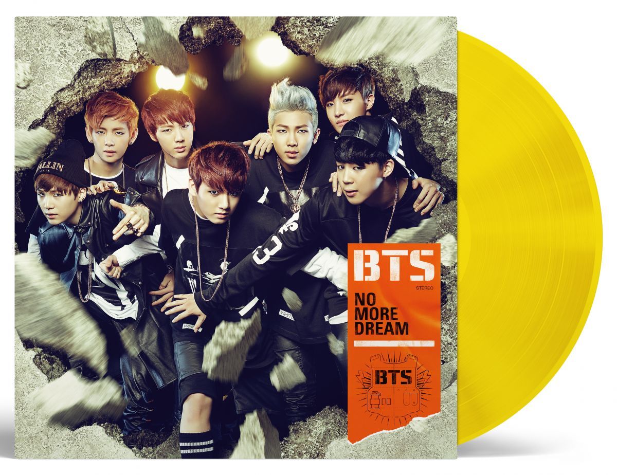 12” BTS NO MORE DREAM -Japanese Ver.- (クリアイエロー・ヴァ PCJA00189 