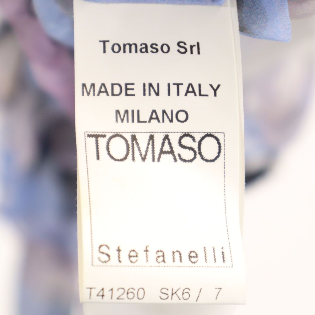 TOMASO Stefanelli トマソステファネリ イタリア製 花柄 ノースリーブ 