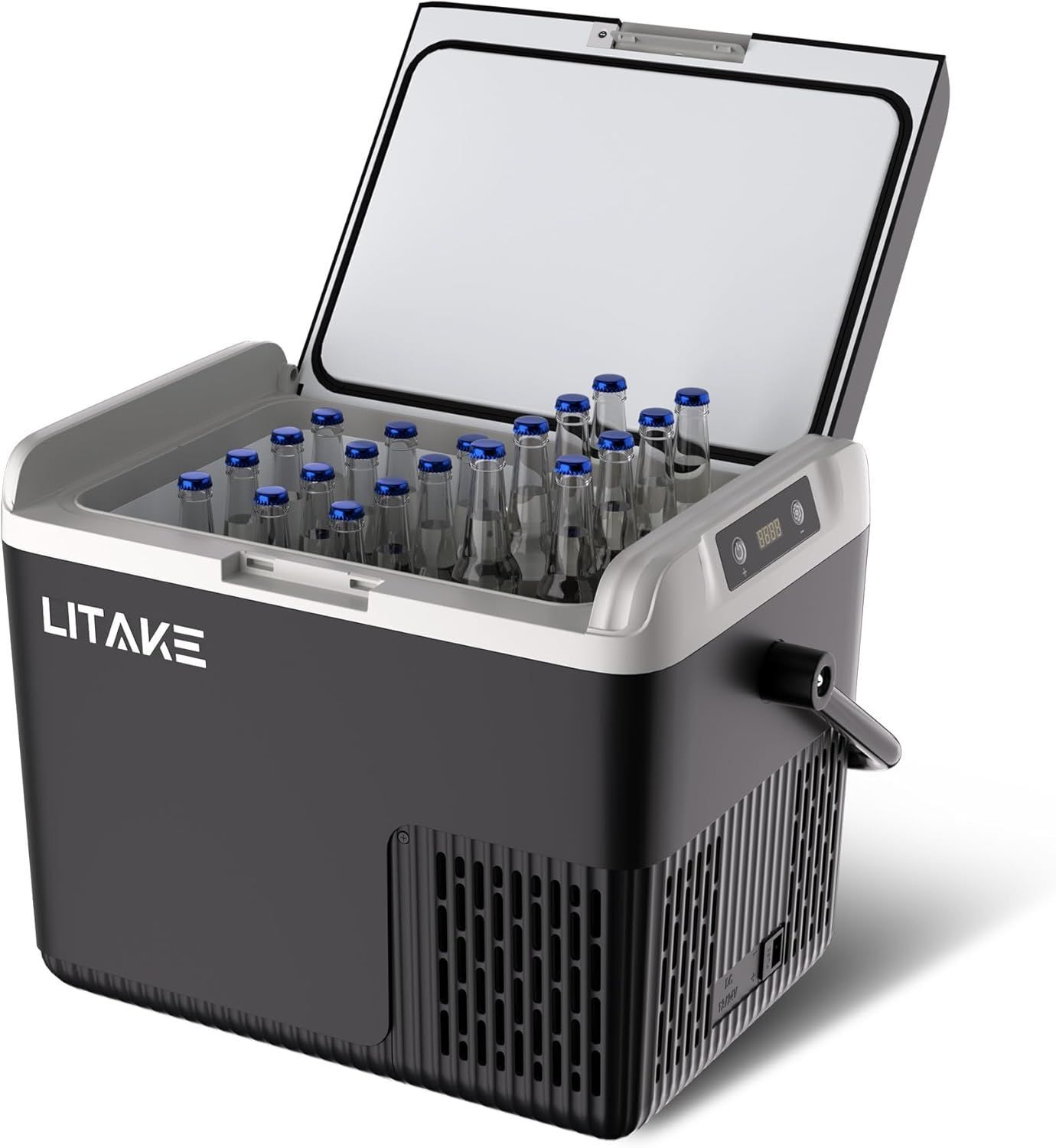 車載冷蔵庫 18L ポータブル冷蔵庫 急速冷凍 -20℃～20℃ 45W省エネ 静音 3WAY電源対応 G18T | DC12V/24V AC100V 車載冷蔵冷凍庫 車載家庭両用 トラック 車中泊 キャンプ アウトドア 現場 11,535円
