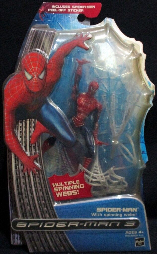 HASBRO SPIDER-MAN3 SPIDER-MAN w Spinning Webs