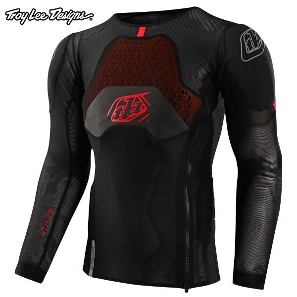 Troy Lee Designs トロイリーデザインズ TDV032 ステージ ゴースト D3O ロングスリーブ カラー:BLACK サイズ:XL 29,363円