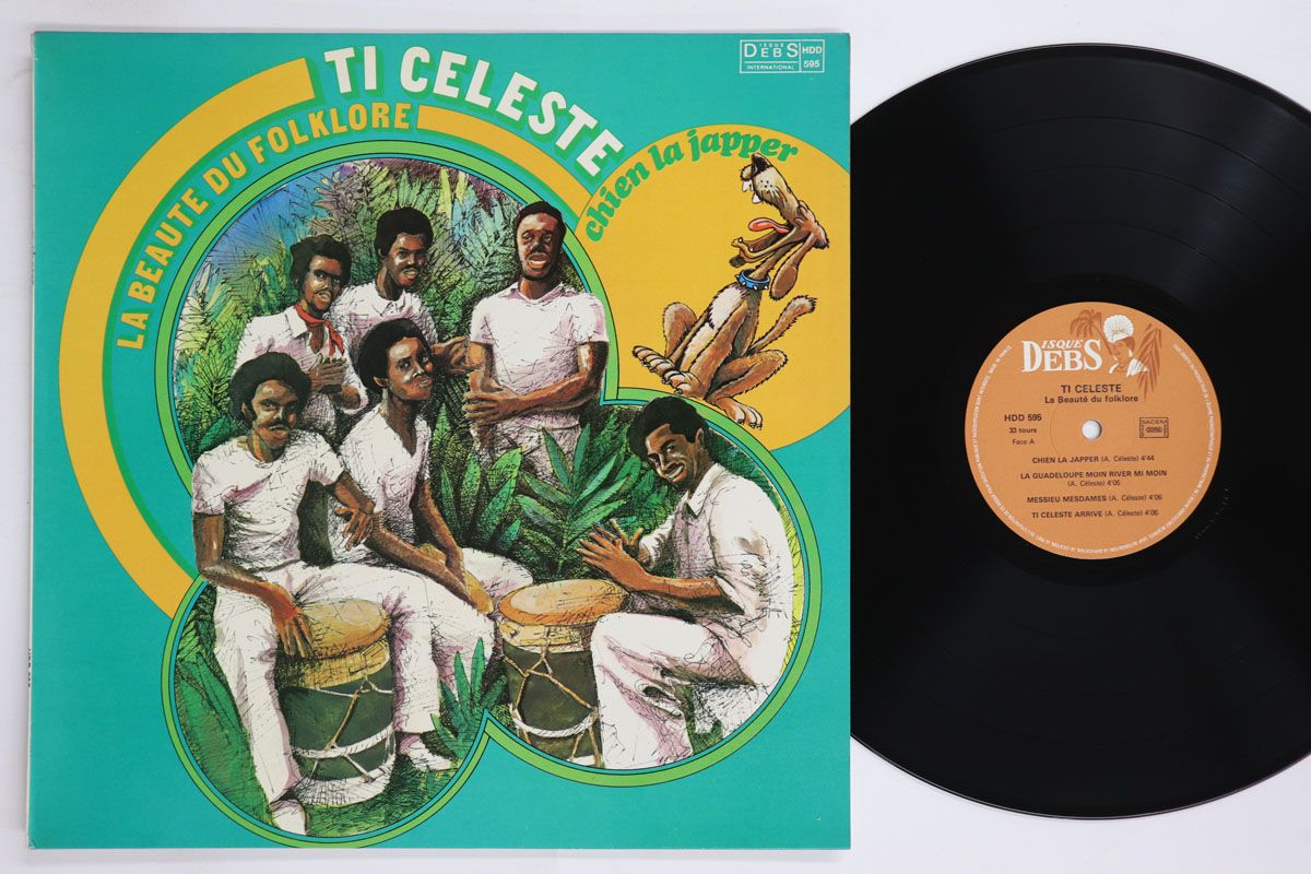 LP Ti Celeste La Beaute Du Folklore - Chien La Japper HDD595 Disques Debs /00260