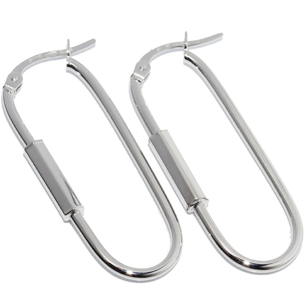 ウノアエレ ピアス K18WG フープピアス 54,054円
