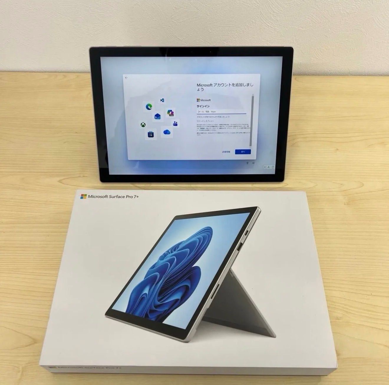 Surface Pro 7+ i5/8GB/128GB プラチナ バッテリーほぼ新品 - メルカリ