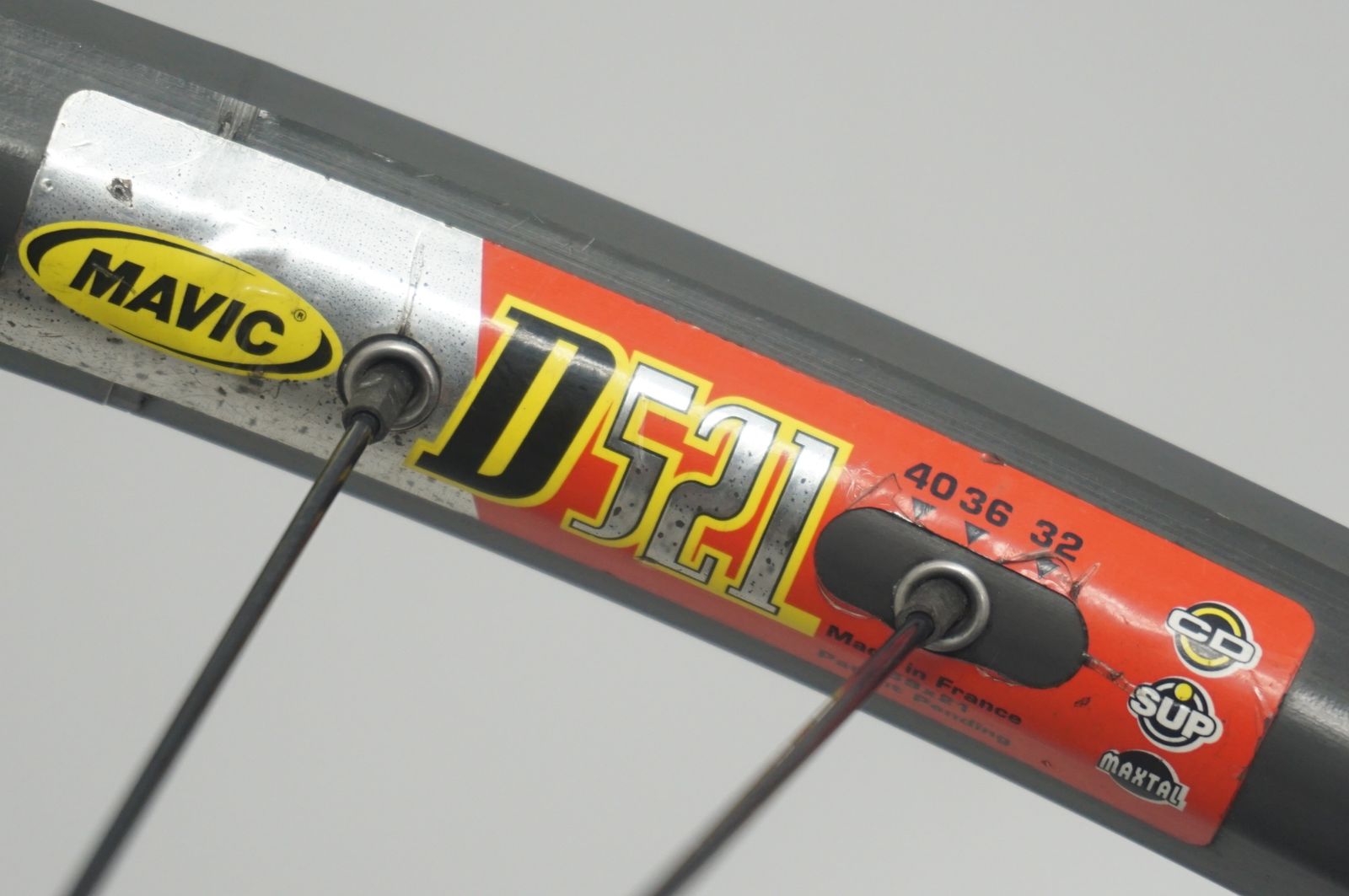 MAVIC 「マヴィック」 D521 リム ATOMLAB ハブ シマノ10速 リア