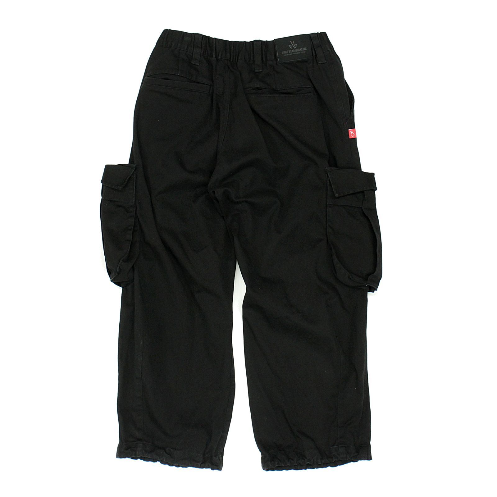ヴァルゴ【VIRGO】FAT & PKT CARGO PANTS (BLACK) USED】VIRGOwearworks “VIRGO FAT & PKT CARGO” / BLACK Size3(L