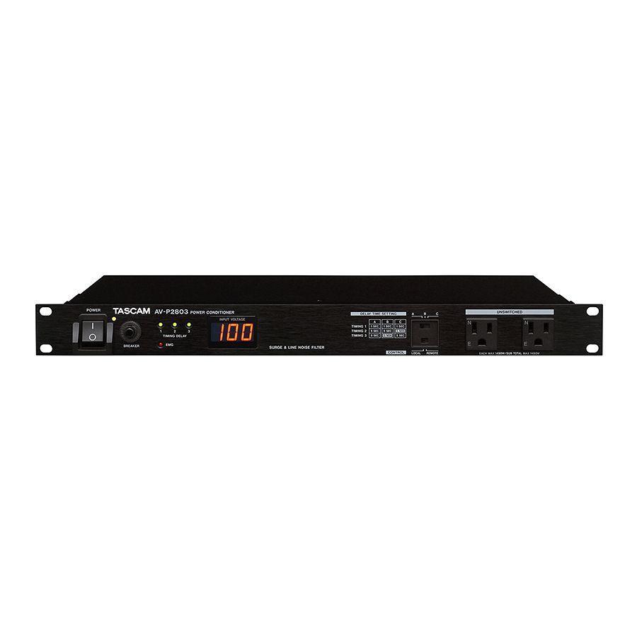 AV-P2803 電源コンディショナー 未使用品 パワーディストリビューター TASCOM AV-P2803 パワーディストリビューター/コンディショナー【新品