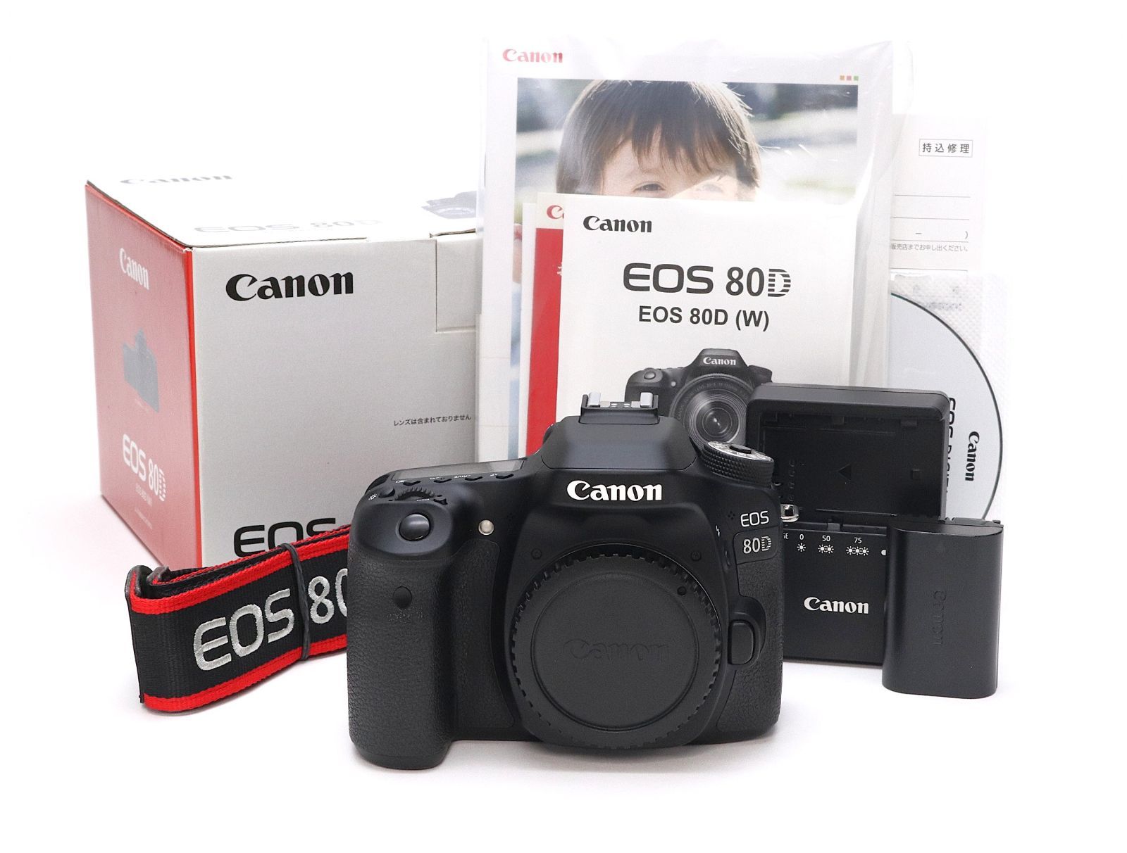 A+ (美品) Canon キヤノン EOS 80D ボディ シャッター数 13,930枚 初期不良返品対応 77-172