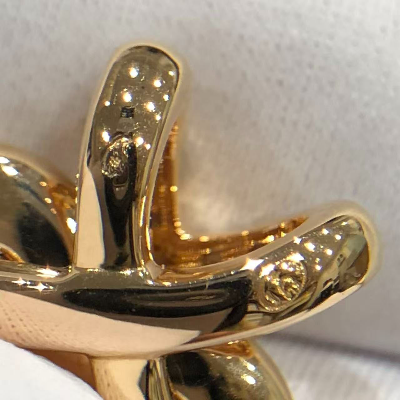 ショーメ CHAUMET リアン ペンダントトップ K18PG ダイヤモンド ハート