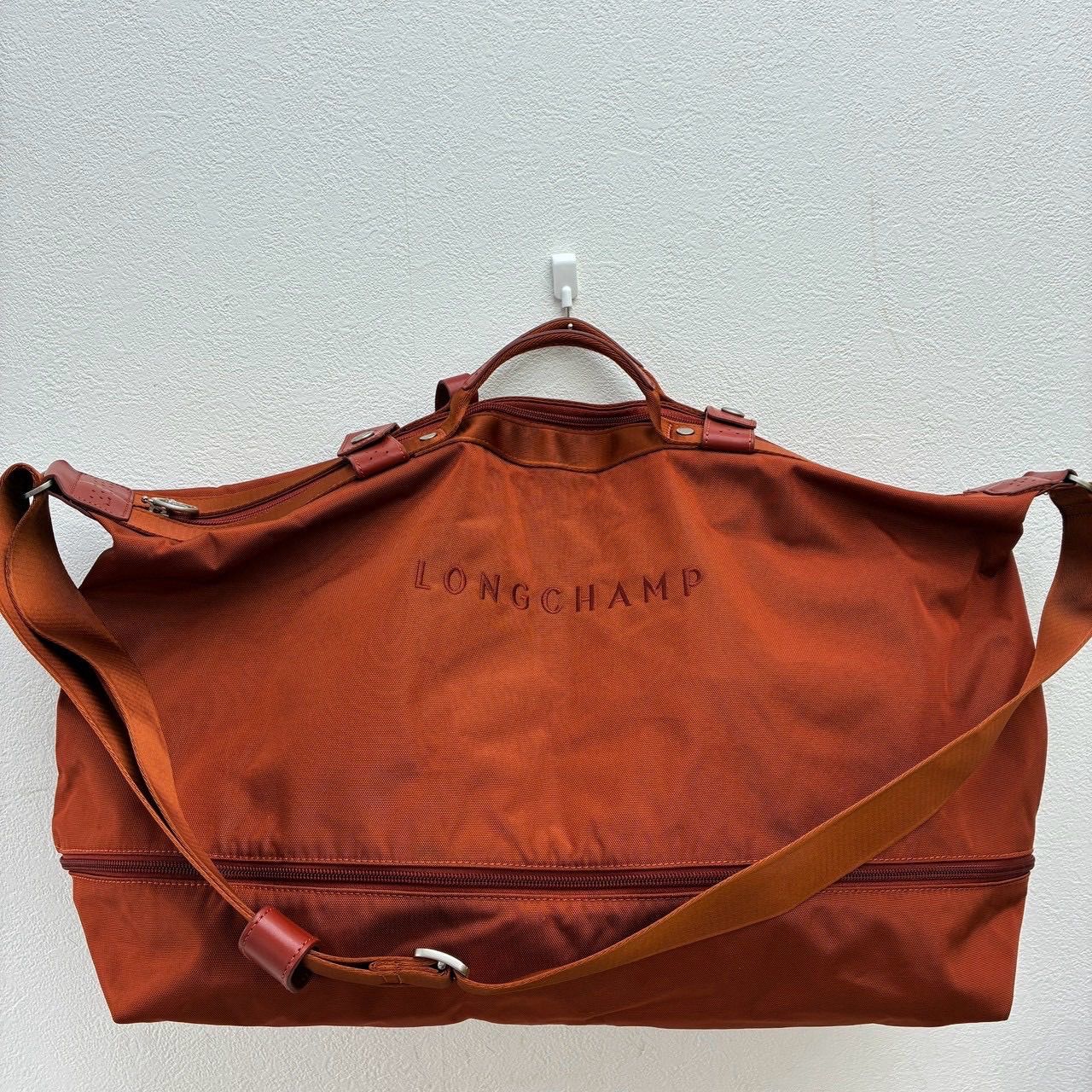 longchamp ロンシャン ナイロン製ボストンバッグ 中古・古着通販 
