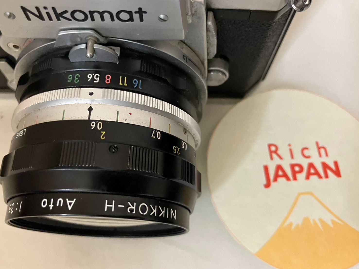 NIKOMAT ニコマート フィルム一眼レフ NIKKOR 28mm F3.5 ジャンク