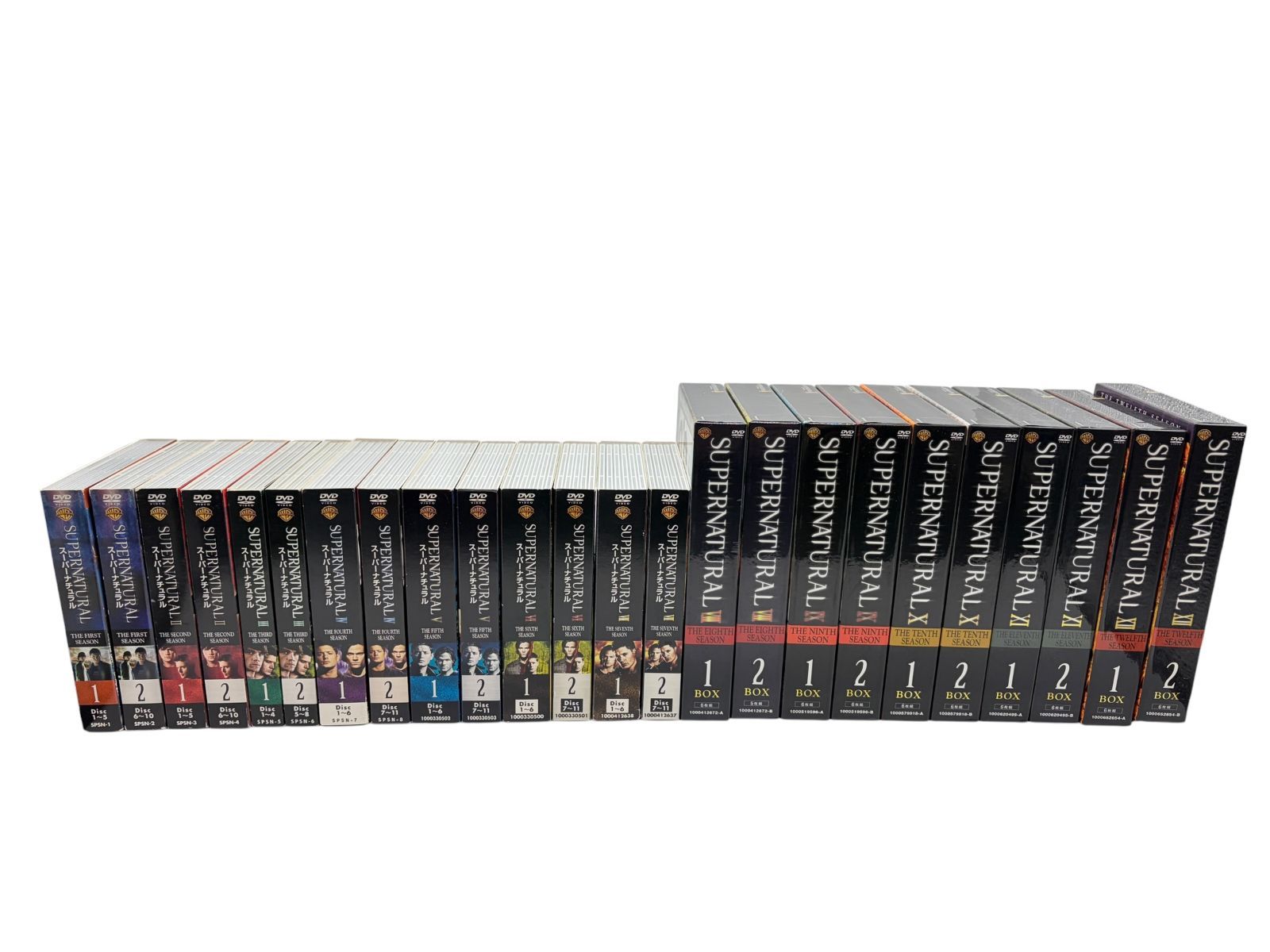 SUPERNATURAL スーパーナチュラル DVD-BOX シーズン1～12セット - メルカリ