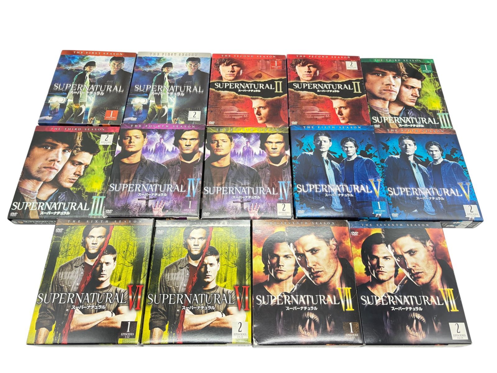 SUPERNATURAL スーパーナチュラル DVD-BOX シーズン1～12セット - メルカリ