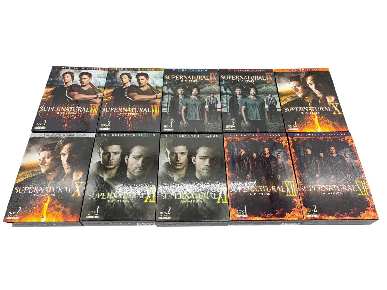 SUPERNATURAL スーパーナチュラル DVD-BOX シーズン1～12セット - メルカリ