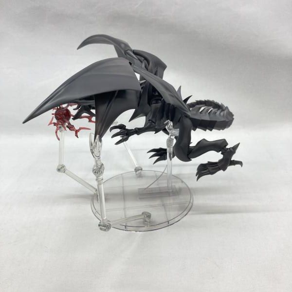 中古】バンダイ S.H.MonsterArts 真紅眼の黒竜 本体のみ 遊☆戯☆王