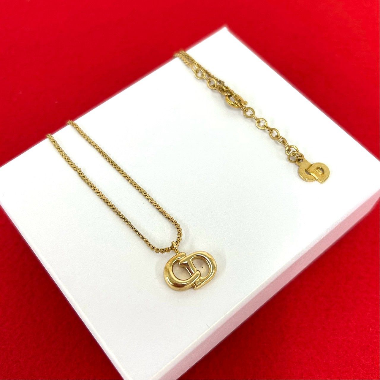 【極美品/1988年購入】Christian Dior ヴィンテージ ネックレス 極 美品 Christian Dior クリスチャン ディオール ヴィンテージ CD
