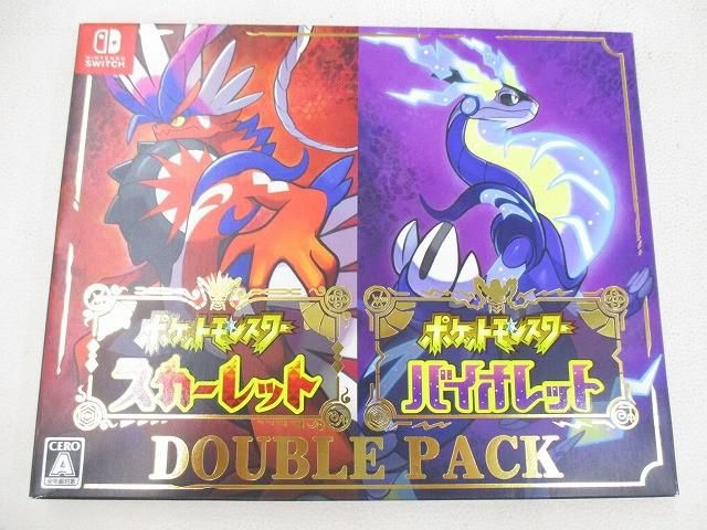 中古品 ゲーム Nintendo switch ニンテンドースイッチ ソフト ポケットモンスター スカーレット バイオレット ダブルパック 8,740円
