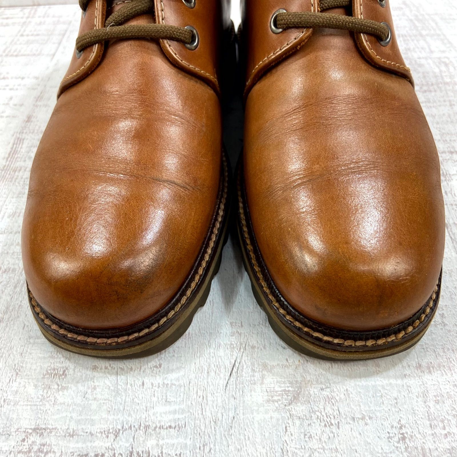 BALLY バリー CEPPA チャッカブーツ US6D 約24.0cm メンズ ブラウン レザー ポルトガル製 BALLY バリー CEPPA チャッカブーツ US6D 約24.0cm メンズ ブラウン