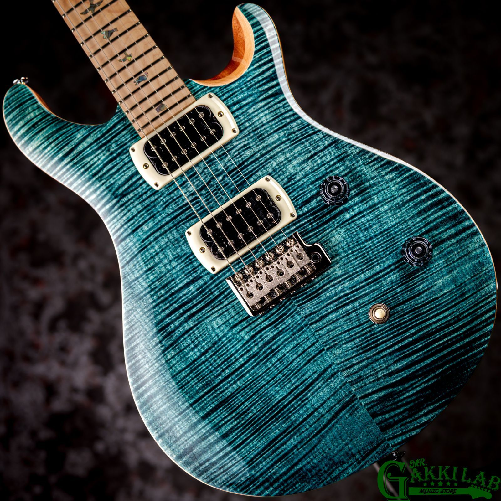 Paul Reed Smith(PRS) SE CE24 Maple top / Maple FB Slate Blue (Natural Back) ポールリードスミス エレキギター 【3.38kg】【現物画像】