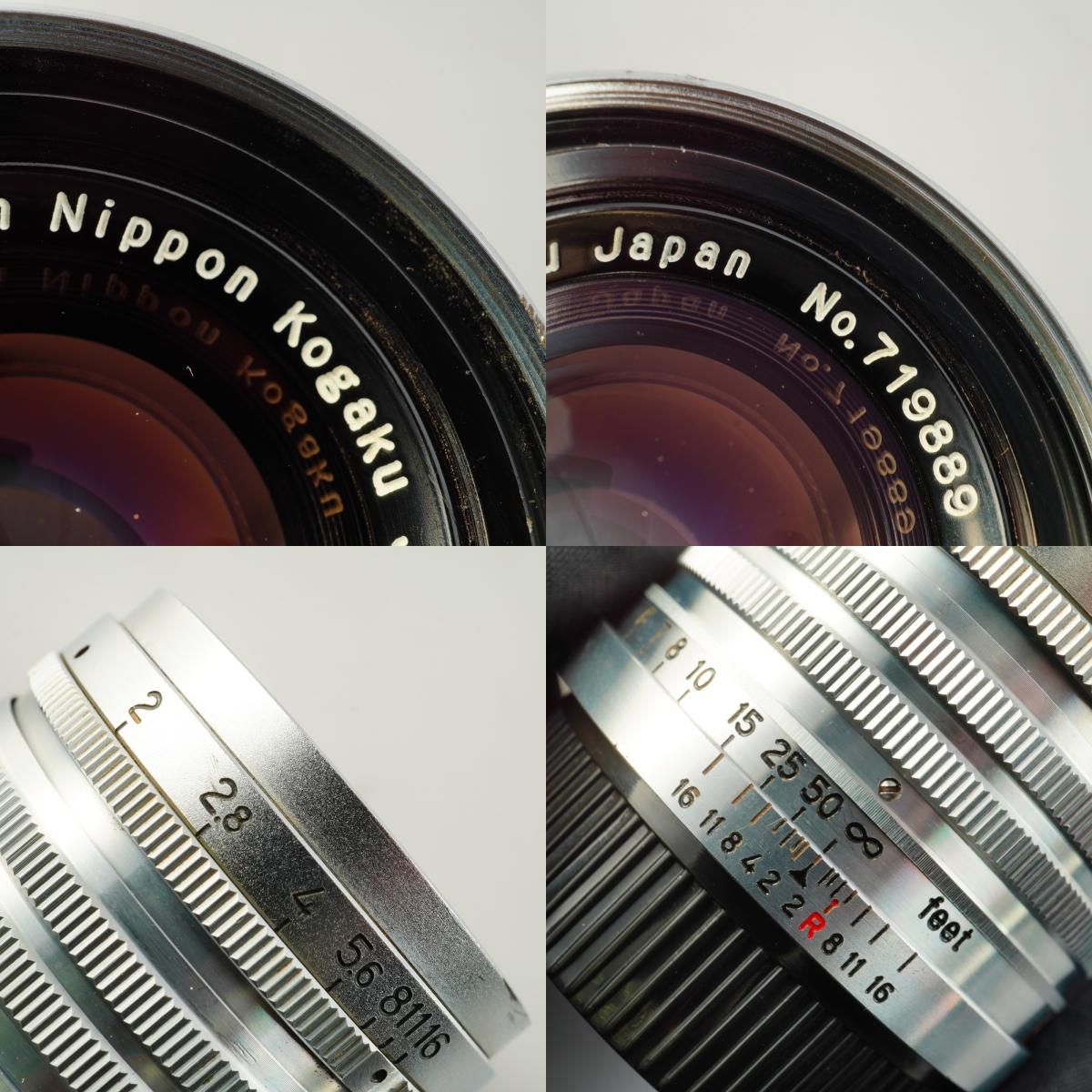 Serviced】 Nikon ニコン Nikkor-H.C 5cm 50mm F/2 For Leica LTM L39