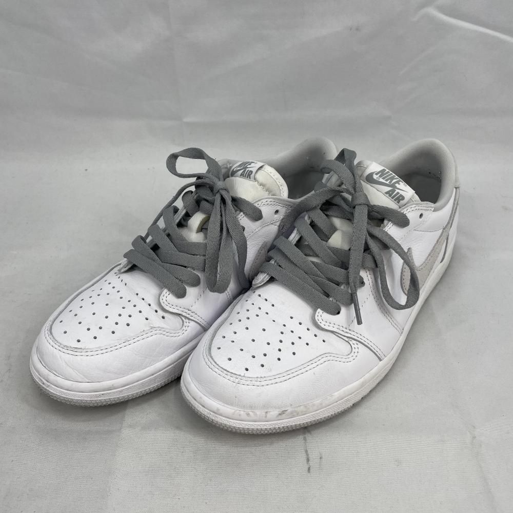 【中古】NIKE AIR JORDAN 1 LOW OG WHITE 27.0cm CZ0790-100 ナイキエアジョーダン[79] 10,218円