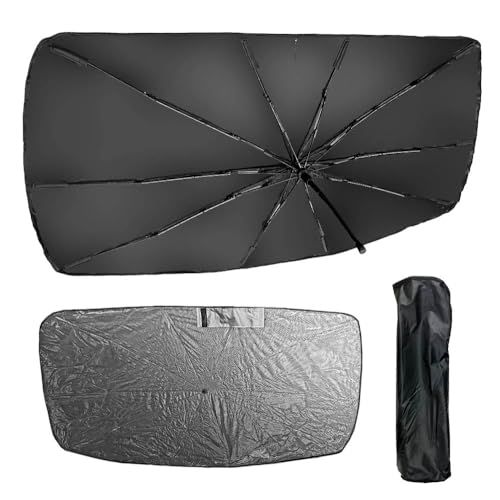 ヤリスクロス MXPJ10 MXPB15 MXPB10 MXPJ15 傘型 サンシェード 車 フロントガラス 遮光 遮熱 UVカット 日よけ 日除け 紫外線対策 車内温度上昇防止 折りたたみ 簡単取付 収納便利 コンパクト メッシュ 便利グッ d41972a3