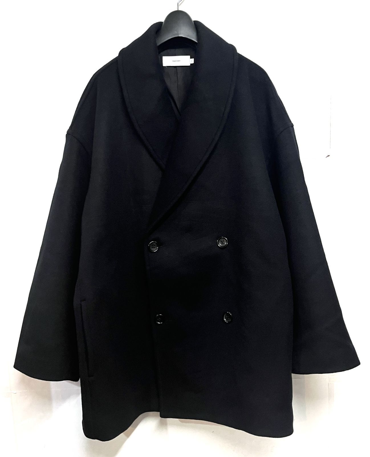 Graphpaper｜グラフペーパー Light Melton Shawl Collar Coat ライトメルトン ショールカラーコート 46,068円