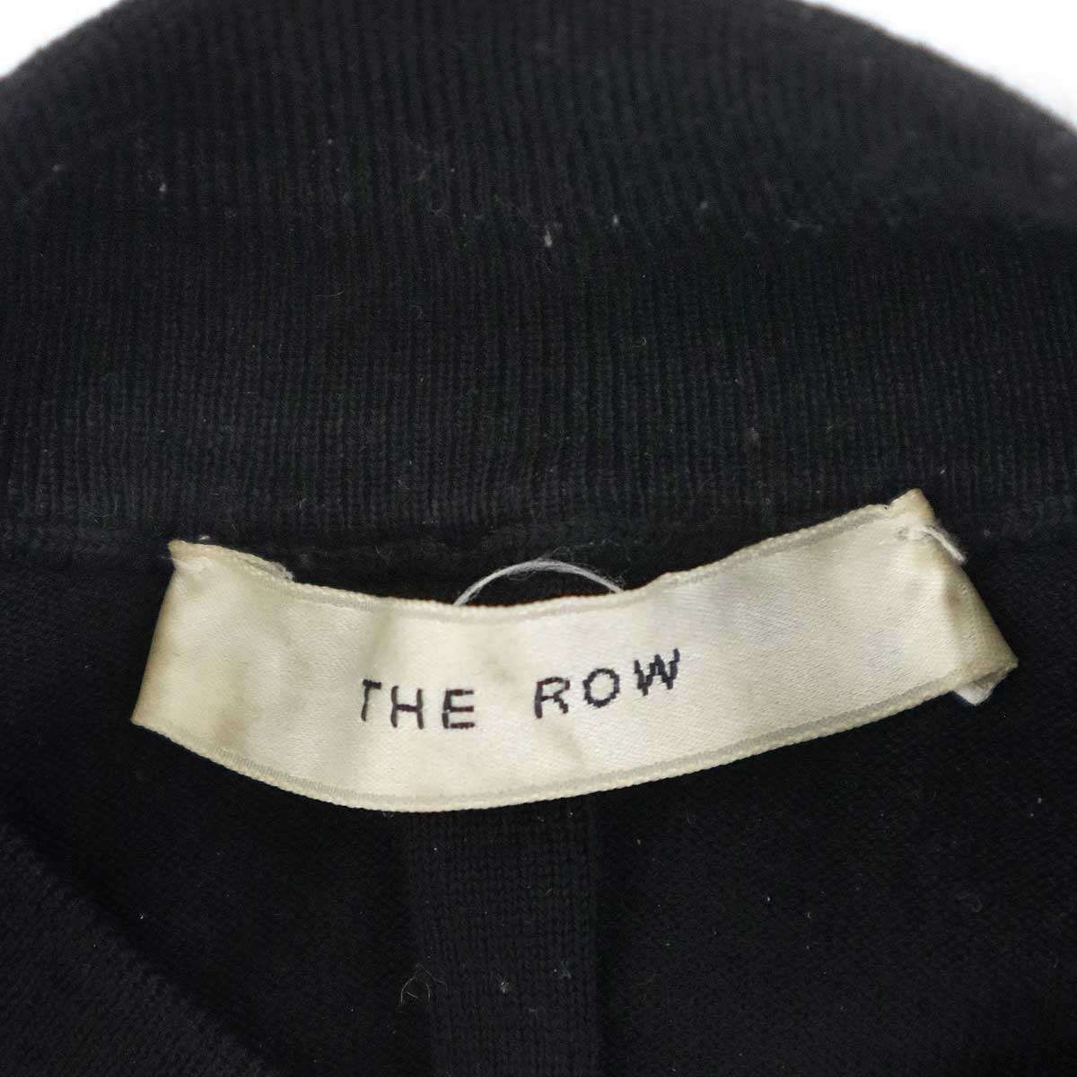 THE ROW ザ ロウ Delsie Knit モックネックニットセーター ブラック