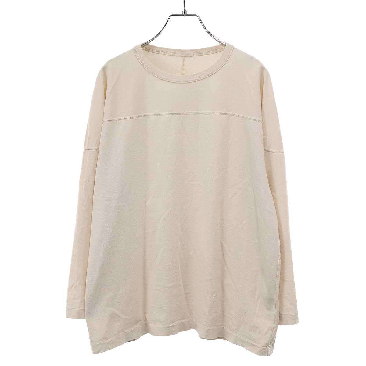 COMOLI コモリ 20SS フットボールTシャツ R01-05007 ベージュ 2