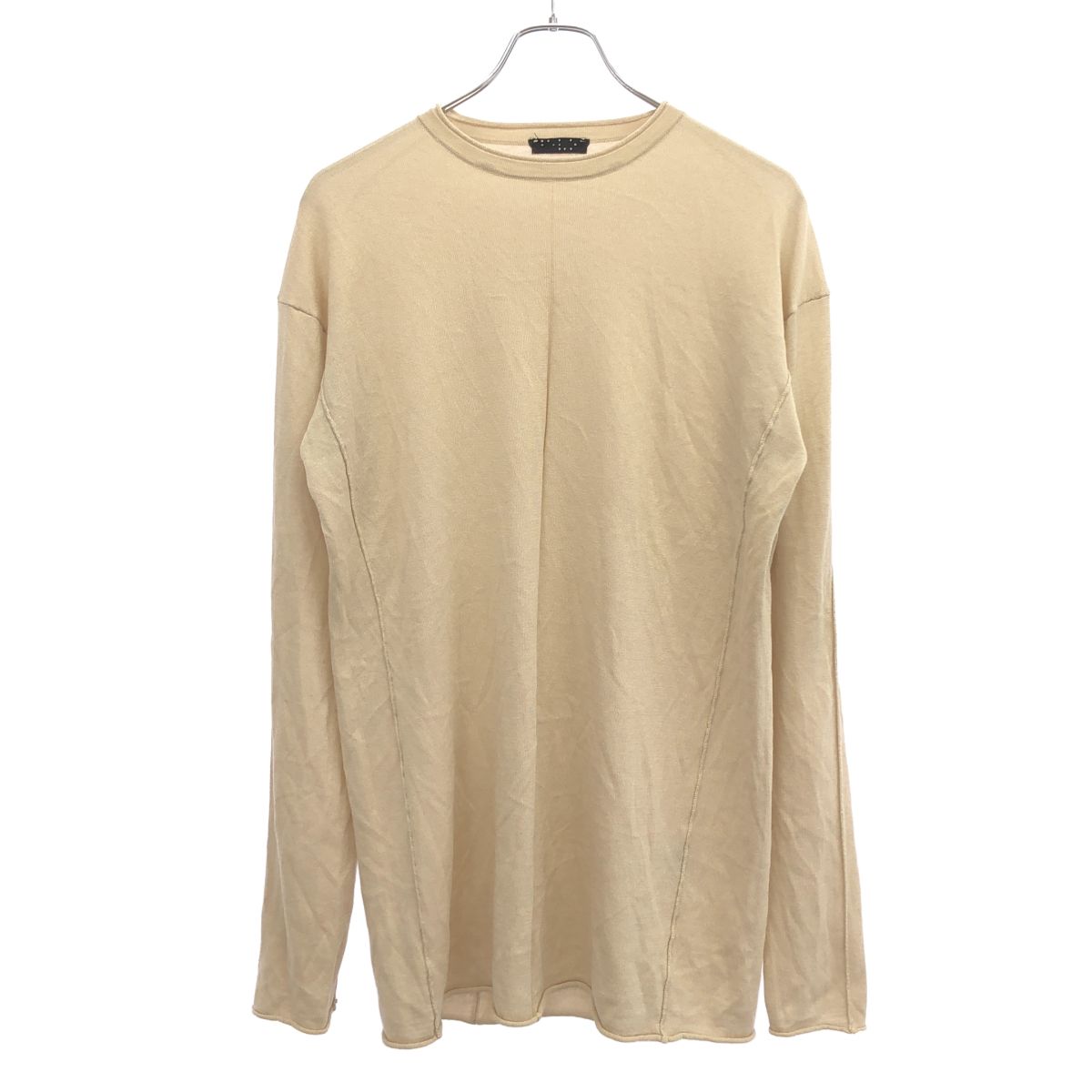 DEVOA デヴォア シルクカシミヤニットセーター ベージュ 2 12,480円