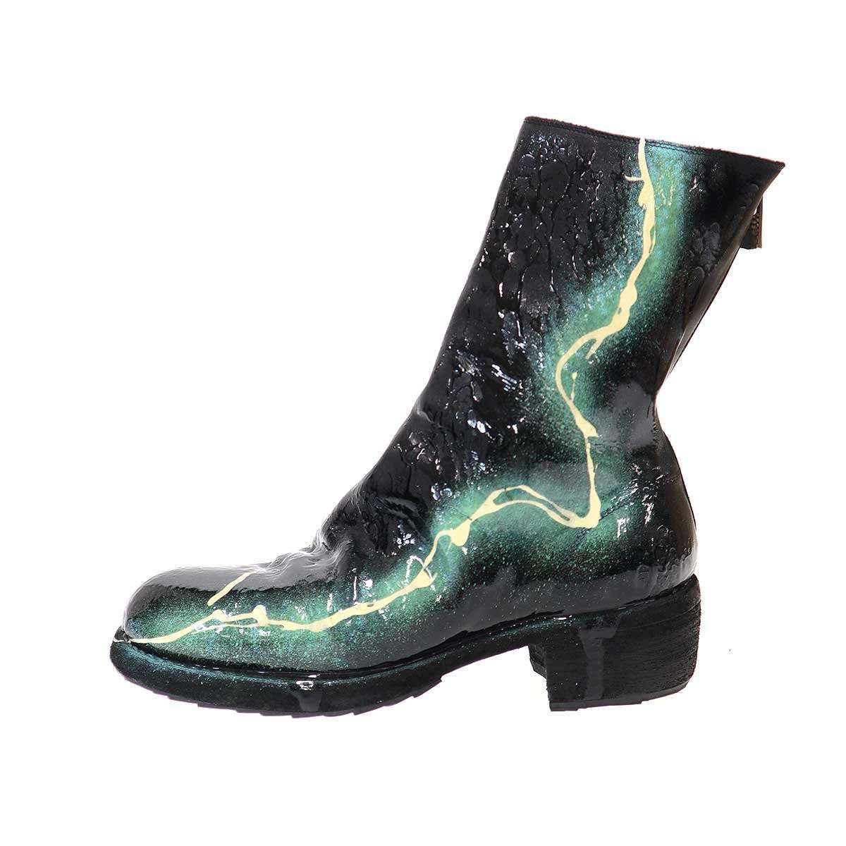 GUIDI グイディ HORSE FULL GRAIN ライトニングペンキペイントバック
