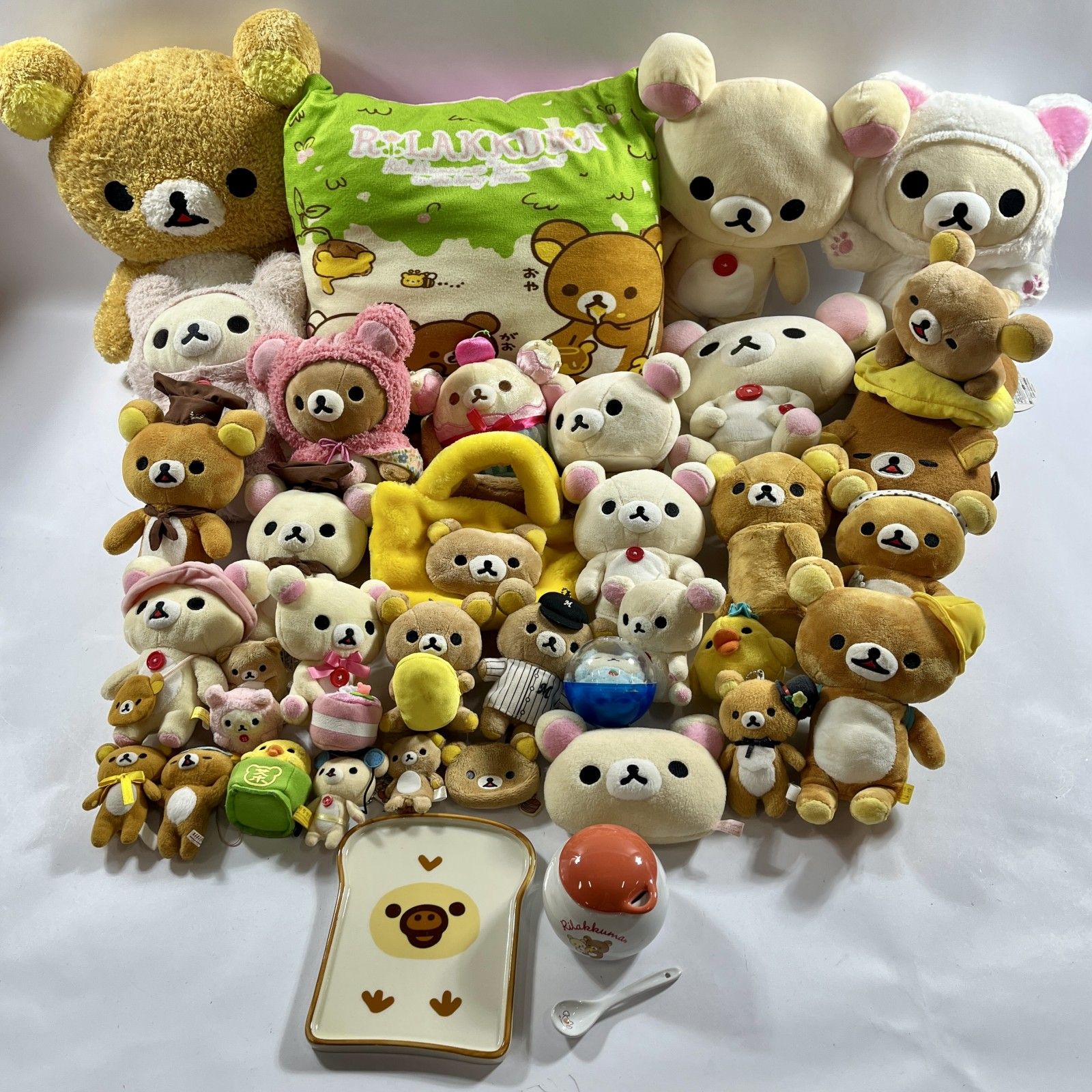 ★ リラックマ コリラックマ グッズ 雑貨 ぬいぐるみ マスコット まとめ商品 キイロイトリ San-X サンエックス 現状品 3.5kg
