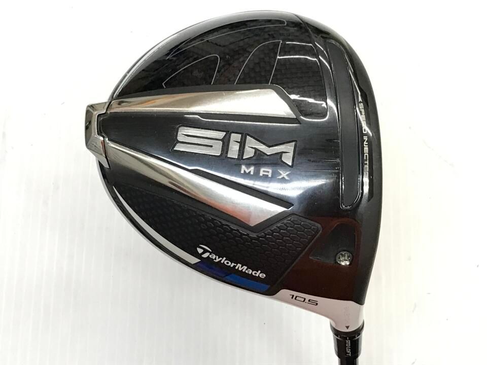 テーラーメイド　SIM MAX　10.5度　LIN-Q　BLUE　EX5　Sフレックス　ドライバー　中古　ゴルフドゥ！深谷店【最短即日発送】