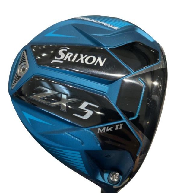 【中古】 ダンロップ SRIXON ZX5 Mk II ブルー 10.5° ドライバー DR 純正特注シャフト (フレックスS) メンズ 男性用 右利き 右用 Cランク ゴルフクラブ