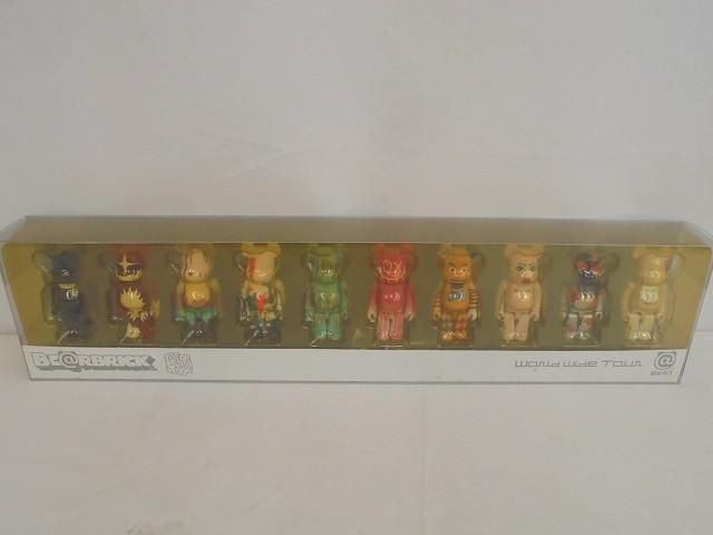 ホビー BE@RBRICK WORLD WIDE TOUR 2004 10体セット ベアブリック メディコムトイ 中古品