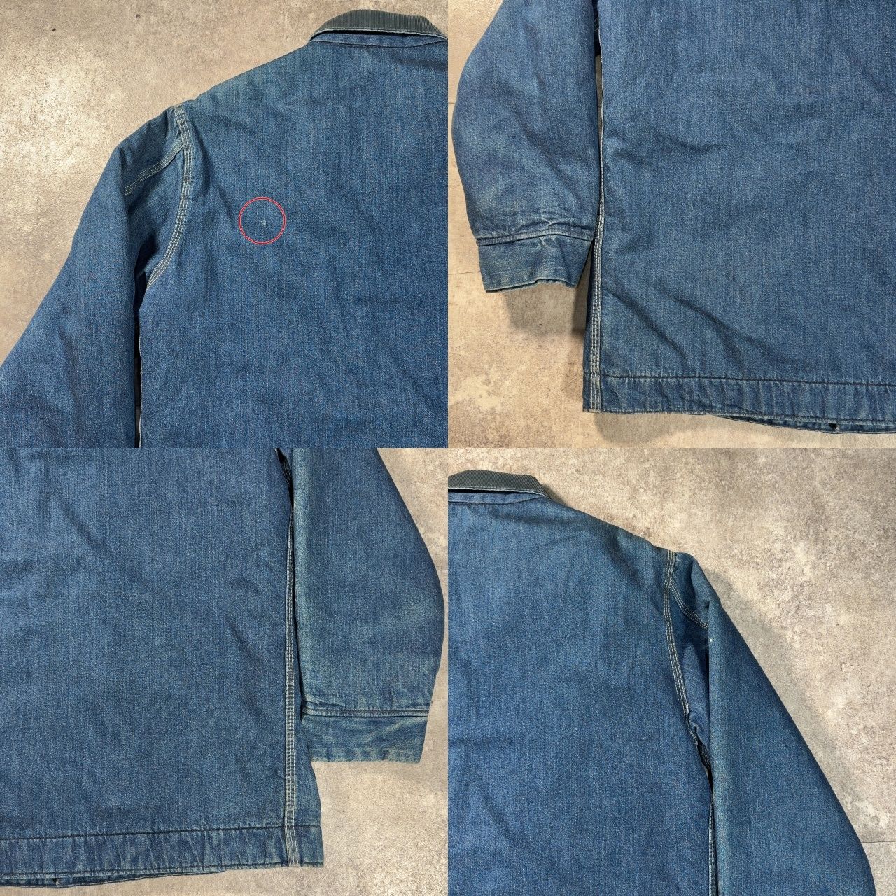 70's Sears（シアーズ）work Leisure デニムカバーオール ブランケット