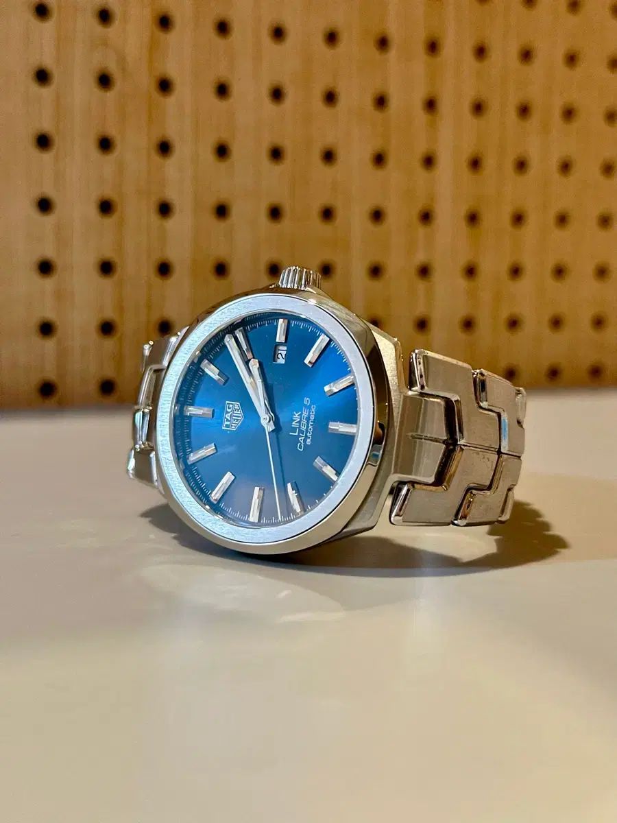 購入 TAG Heuer タグ・ホイヤー リンク デイト デニム盤 新品同様 コンディション
