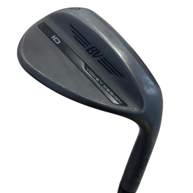 【中古】 タイトリスト VOKEY SPIN MILLED SM10 ジェットブラック 60°/12°D ウェッジ WG BV 105 (フレックスその他) メンズ 男性用 右利き 右用 Cランク ゴルフクラブ