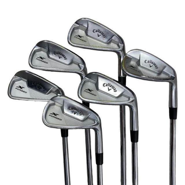 【中古】 キャロウェイ X FORGED STAR(2021) 6S アイアンセット IR NS PRO 950GH neo (フレックスS) メンズ 男性用 右利き 右用 Dランク ゴルフクラブ