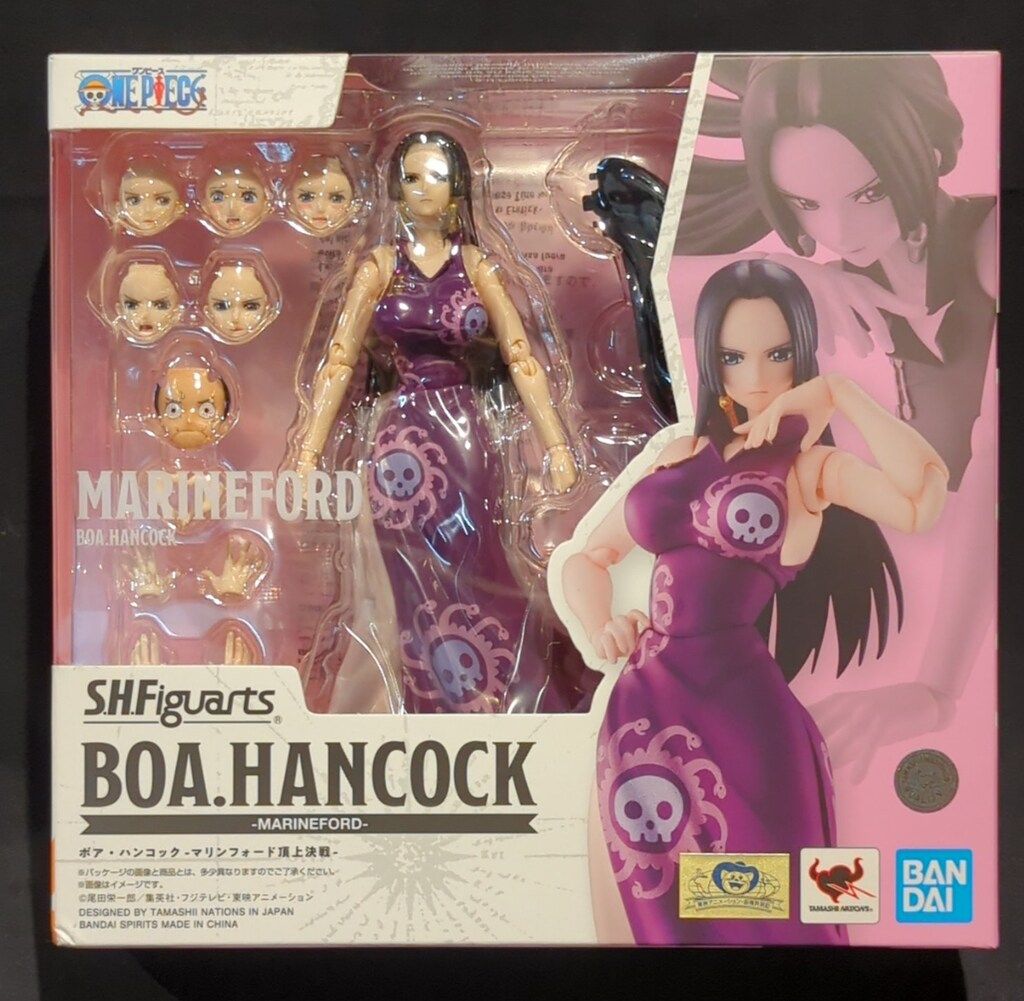 バンダイ S.H.Figuarts ボア・ハンコック -マリンフォード頂上決戦- 7,570円