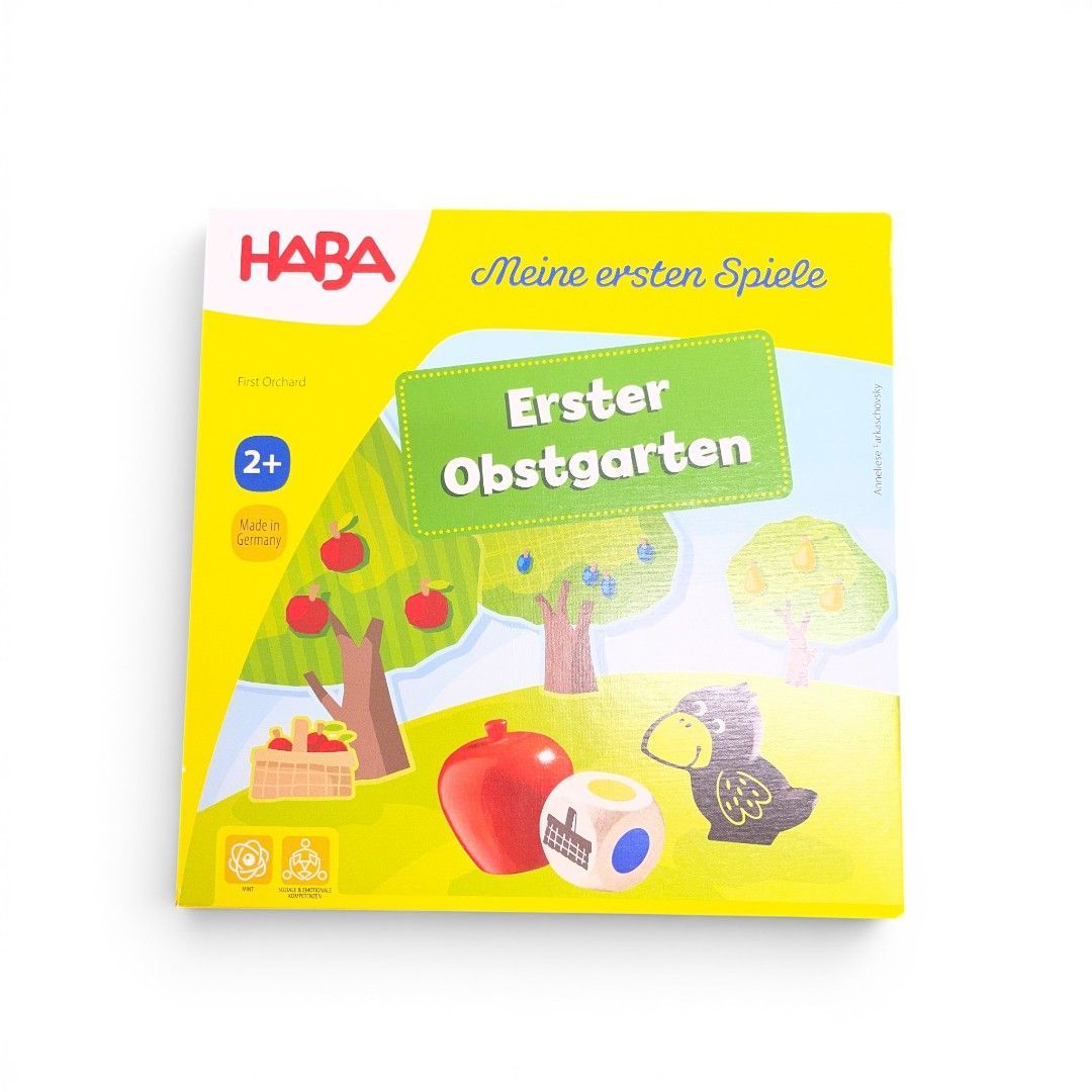 □HABA ハバ はじめてのゲーム 果樹園 Erster Obstgarten ボードゲーム