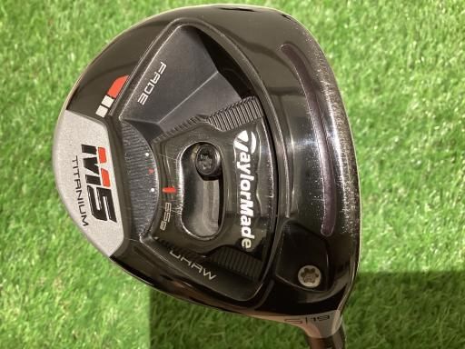 【中古】 テーラーメイド M5 5W フェアウェイウッド FW 純正特注シャフト (フレックスS) メンズ 男性用 右利き 右用 Cランク ゴルフクラブ
