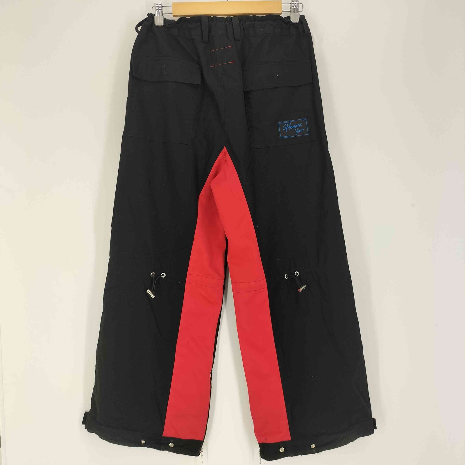 シュウオムフェム SYU. HOMME/FEMM 22SS JERSEY BAGGY CARGO PANTS