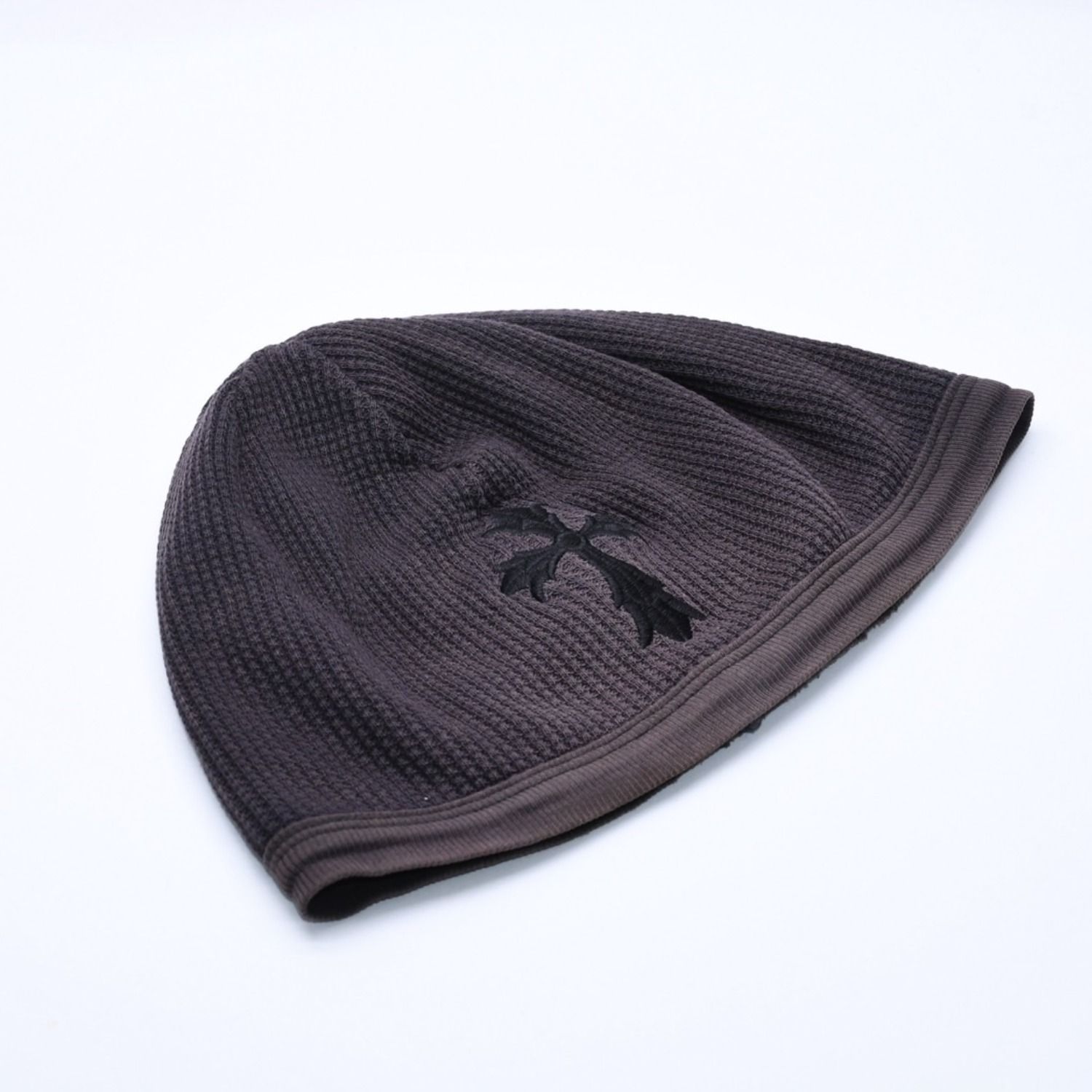 CHROME HEARTS クロムハーツ クロス刺繍 サーマル ビーニー ニット帽