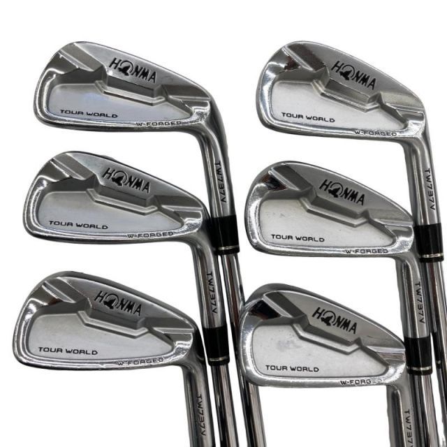 【中古】 本間ゴルフ TOUR WORLD TW737V 6S アイアンセット IR Dynamic Gold (フレックスS) メンズ 男性用 右利き 右用 Dランク ゴルフクラブ