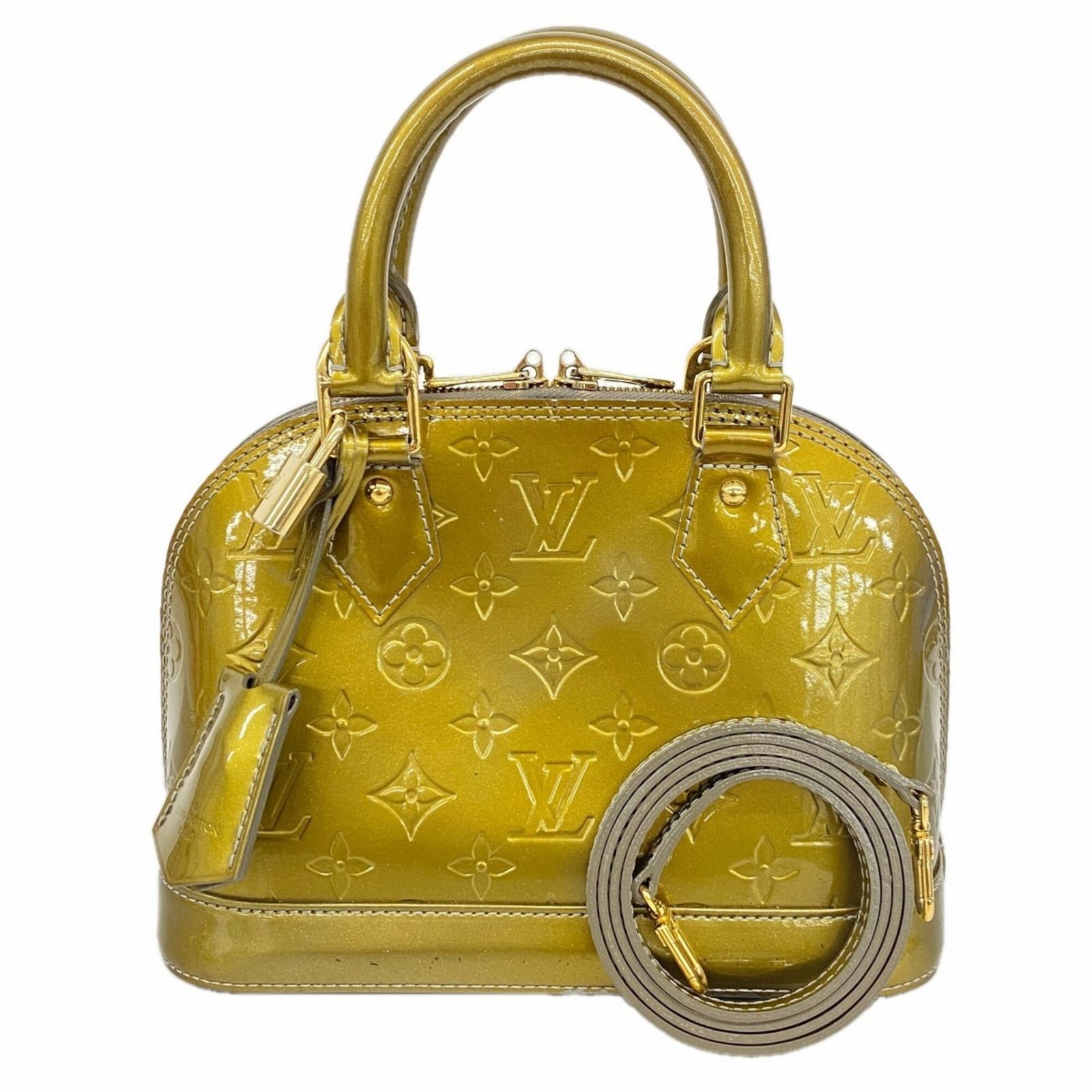 ルイ・ヴィトン(Louis Vuitton) ルイ・ヴィトン ハンドバッグ ヴェルニ アルマBB M91557 ジーヴル 2wayバッグレディース
