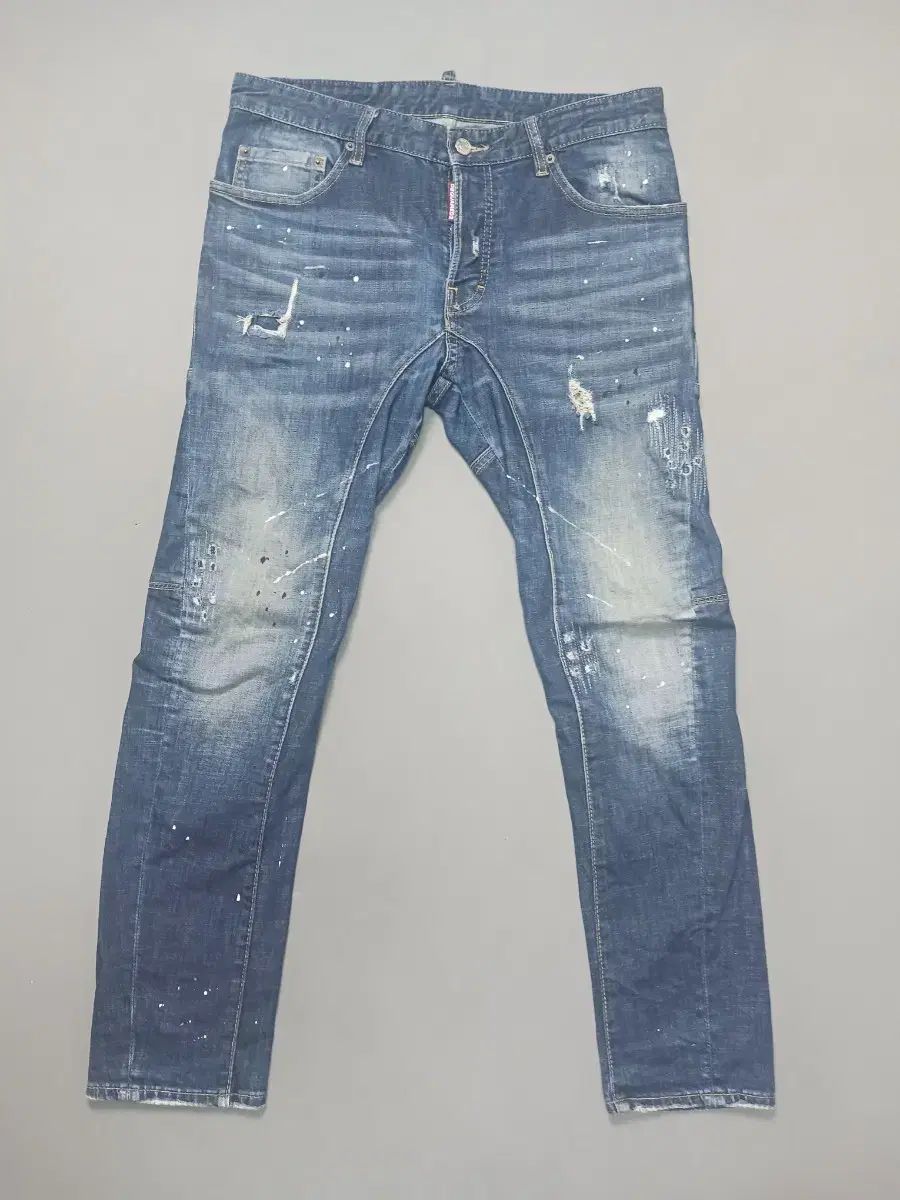 34 DSQUARED2 ディースクエアード2 ブレットペインティング バイカー