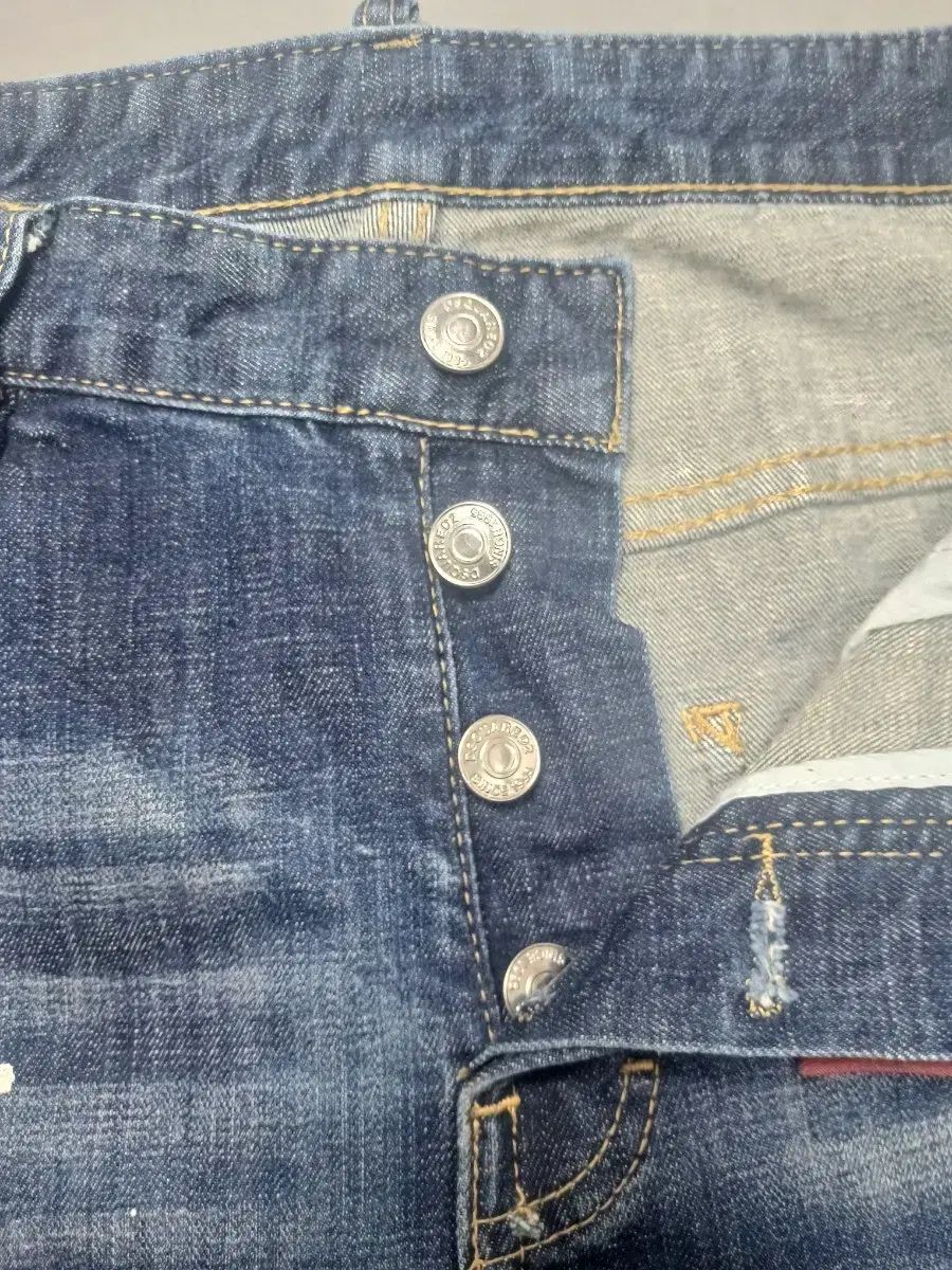 34 DSQUARED2 ディースクエアード2 ブレットペインティング バイカー