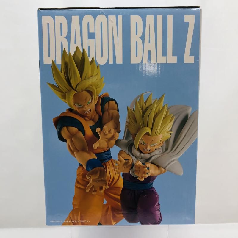 中古】未開封・箱イタミ)E賞 孫悟空＆孫悟飯 フィギュア ｢一番くじ